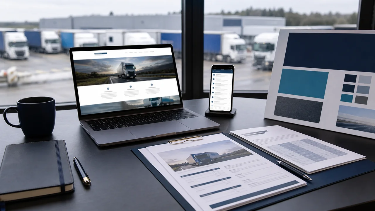 Coordinated website, identity, email, contract and quote setup included in the ETM Business Launch Pack