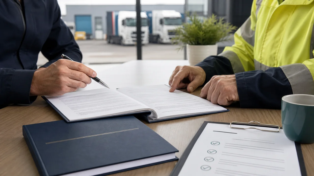 Professional Transport Manager Contract product image