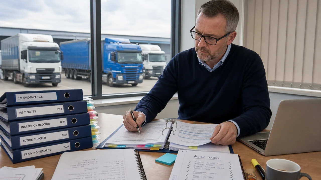 Transport Manager Evidence File Review product image