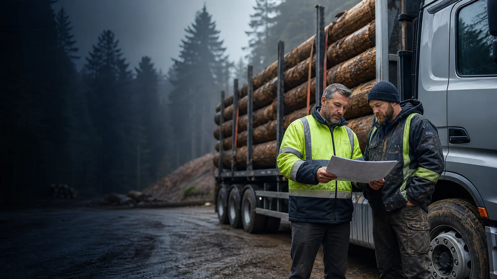 Timber and forestry haulage